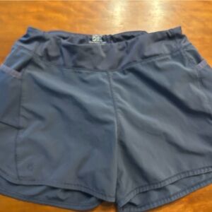 Athleta girl blue athletic shorts